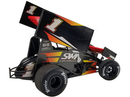 Winged Sprint Car #1 Jamie Veal SWI Earthworks SWI Engineering Racing Team 2022 - £90.96 GBP