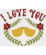 Pepita Needlepoint kit: Lovebirds, 9" x 7" - $69.18 CAD - $107.23 CAD