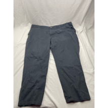 Copper Cove Mens Casual Pants Blue Pockets Flat Front High Rise Cotton 5... - $14.84