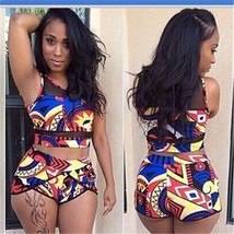 African print swimming suit - £14.64 GBP