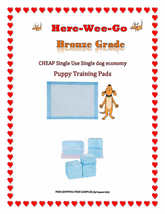 300-CHEAP PUPPY PADS Lightweight Medical Grade-23x36&quot; 3-Ply Puppy Dog Puppy Pads - £28.08 GBP