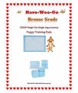 300-CHEAP PUPPY PADS Lightweight Medical Grade-23x36" 3-Ply Puppy Dog Puppy Pads - $34.95