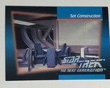Star Trek Next Generation Trading Card 1992 #87 Set Construction - £1.54 GBP