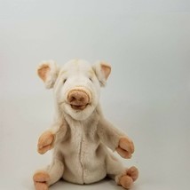 Pig Full Body Hand Puppet Doll by Hansa Realistic Look Plush Animal Learning Toy - £45.55 GBP