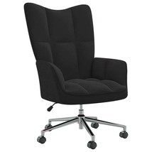  Relaxing Chair Black Velvet, Steel Standard Relaxing Chair - $372.00 CAD