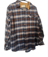 Legendary Whitetails Men&#39;s Buck Camp Plaid Flannel Long Sleeve Shirt Siz... - $21.51