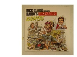 Dick Clark Poster Radio&#39;s Uncensored Bloopers Flat - £10.59 GBP