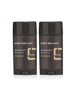 Every Man Jack Deodorant Stick, Sandalwood 3 oz (Pack of 2) - $36.39 CAD