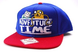 Bio World Adventure Time Finn &amp; Jake Snapback Flat Bill Cap Hat   OSFM - £16.39 GBP
