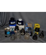 Vintage ink bottle collection 12 pieces Parker Sheaffer Higgins &amp; antiqu... - $81.45 CAD