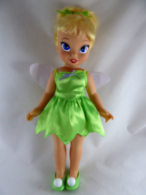 Disney Fairies Tinker Bell Playmates 15" Doll 2008 All Vinyl - $15.83