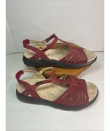 JBU by Jambu Women&#39;s Sandals Red Vegan Leather Open Toe  size 8 - €58,03 EUR