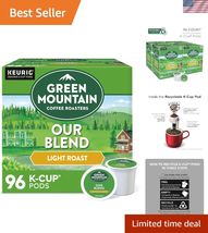 Our Blend Keurig Single-Serve K-Cup Pods, Light Roast Coffee, 96 Count 4... - $113.83