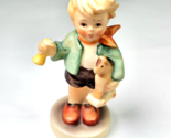 Goebel Hummel 1967 &quot;Boy With Horse&quot; Boy Holding Toy Horse #239/C Figurin... - $14.99