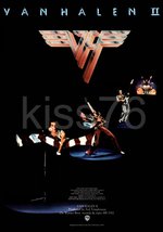 VAN HALEN II 22 x 32 Custom Promo Poster - Classic Rock Metal - $40.00