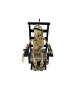 Gemmy Joltin Jack Animated Skeleton In Electric Chair Halloween Decorati... - $29.64