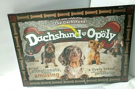 Dachshunds Dogs Monopoly Dachshund-Opoly NEW SEALED Family Game Late in the Sky - $36.09