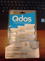 Qdos 12-pack Stay Put Single Outlet Plugs - $6.99