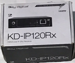 Key Digital KD-IP120Rx HDMI Over IP Receiver Extender Custom Video Solut... - £24.28 GBP