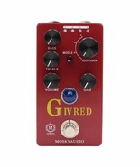 MOSKYaudio G IV RED Purple Channel Preamp/Overdrive/Distortion Pedal Gui... - $58.13 CAD