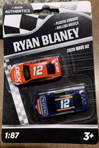 RYAN BLANEY #12 - NASCAR Authentics 2020 Wave 2 - 1:87 Die-Cast - 2 Pack - $13.29