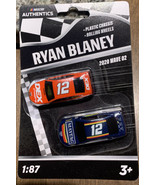 RYAN BLANEY #12 - NASCAR Authentics 2020 Wave 2 - 1:87 Die-Cast - 2 Pack - $253.03 MXN