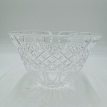 MARQUIS by WATERFORD Shelton 8in Clear Cut Crystal Bowl Serving Fruit Bowl - £24.33 GBP