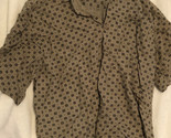 Vintage Expressions Women’s Brown Shirt XL Sh4 - $10.88
