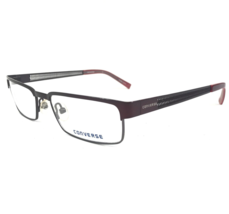 Converse Eyeglasses Frames UNDERMINE BURGUNDY Gunmetal Grey Red 52-17-135 - £40.91 GBP