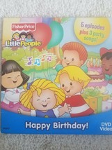 Fisher Price Little People Happy Birthday DVD - £26.49 GBP