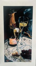 Victor Ostrovsky Tiny Bubbles H/S Limited Giclee On Canvas Champagne Art... - £830.79 GBP