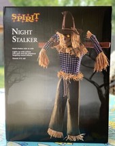 Halloween Prop 5 Ft. Night Stalker Animatronic Spirit Halloween Scarecrow - £408.85 GBP