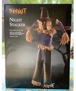 Halloween Prop 5 Ft. Night Stalker Animatronic Spirit Halloween Scarecrow - £408.70 GBP