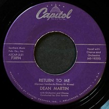 Dean Martin - Return To Me / Forgetting You [7&quot; 45 rpm Single] Capitol F3894 - £2.67 GBP