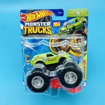 Poison Pinto Hot Wheels Monster Truck with Connect &amp; Crushed car - $13.01 CAD
