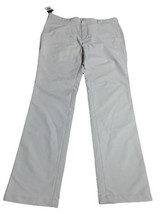Oxford Golf Pants Men&#39;s Size 36x32 Light Beige Stretch Slash Pockets - $24.01