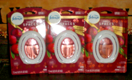 (3) Febreze Small Spaces Fresh Twist Cranberry Air Fresheners - $16.83