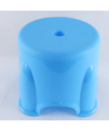 YoungSea Footstool, Blue PP Round Stool, 26cm Height - $404.11 MXN