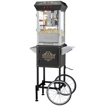 VEVOR Popcorn Popper Machine with Cart Popcorn Maker 850W 8 Oz 48 Cups B... - $446.48