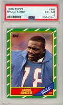 1986 Topps Bruce Smith Rookie #389 PSA 6 P1351 - £12.58 GBP