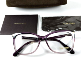 New Tom Ford Tf 5514 083 Transparent Pink Fade Authentic Eyeglasses Frame 54-15 - £218.16 GBP