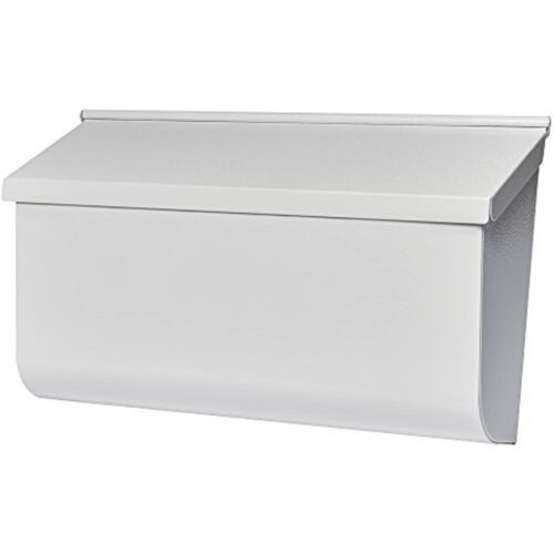 Gibraltar Mailboxes Woodlands Medium Capacity Galvanized Steel White, Wa... - $56.56
