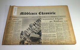 Middlesex Chronicle: June 10 1976 Uncommited Delegates Get Middlesex Vote - £15.22 GBP