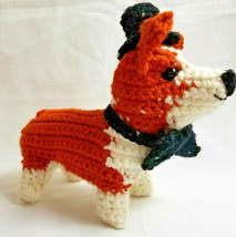 Amigurumi Pembroke Welsh Corgi Breed Puppy Dog Crochet Handmade Figurines Bren - £31.92 GBP