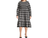 Terra &amp; Sky Women&#39;s Plus Tiered Peasant Midi Dress Multicolor Size 1X (1... - £22.52 GBP