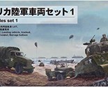 PIT-ROAD 1/700 WWII US army vehicles set 1 Model Kit SW28 1:700 SKY WAVE... - $23.27
