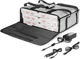 Homevative Electric Heated &amp; Insulated Pizza &amp; Food Delivery Bag. Home Outlet &amp; - £62.78 GBP