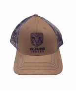 RAM Trucks Embroidered Mossy Oak Camo Mesh Back Cap Hat NEW Fast Free Ship - $24.95