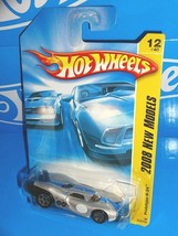 Hot Wheels 2008 New Models #12 Prototype H-24 Mtflk Gray w/ Gray 5SPs - £1.96 GBP