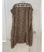 Reformation Mia Skirt Bengal Leopard Plus Size 20 New With Tag - $146.52
